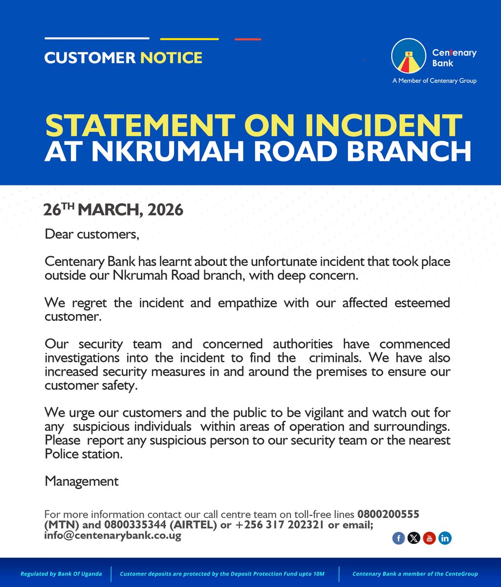 Centenary Bank tweet media