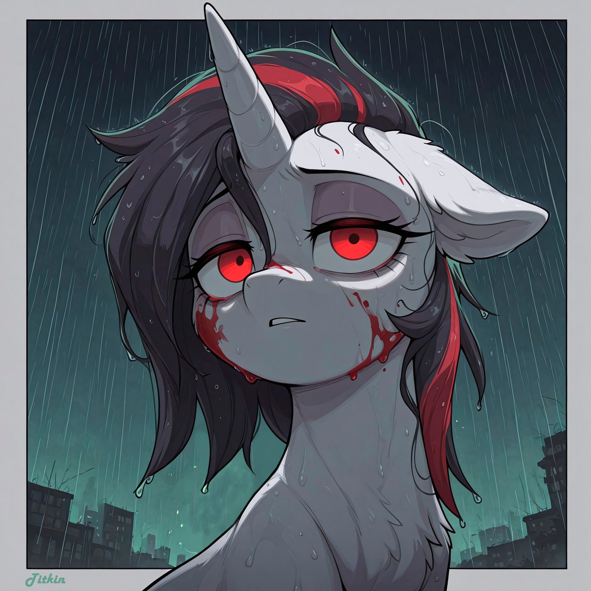 TitkinCXC's tweet photo. #MLP #falloutequestria #foe #AIart https://t.co/e47am4pURx