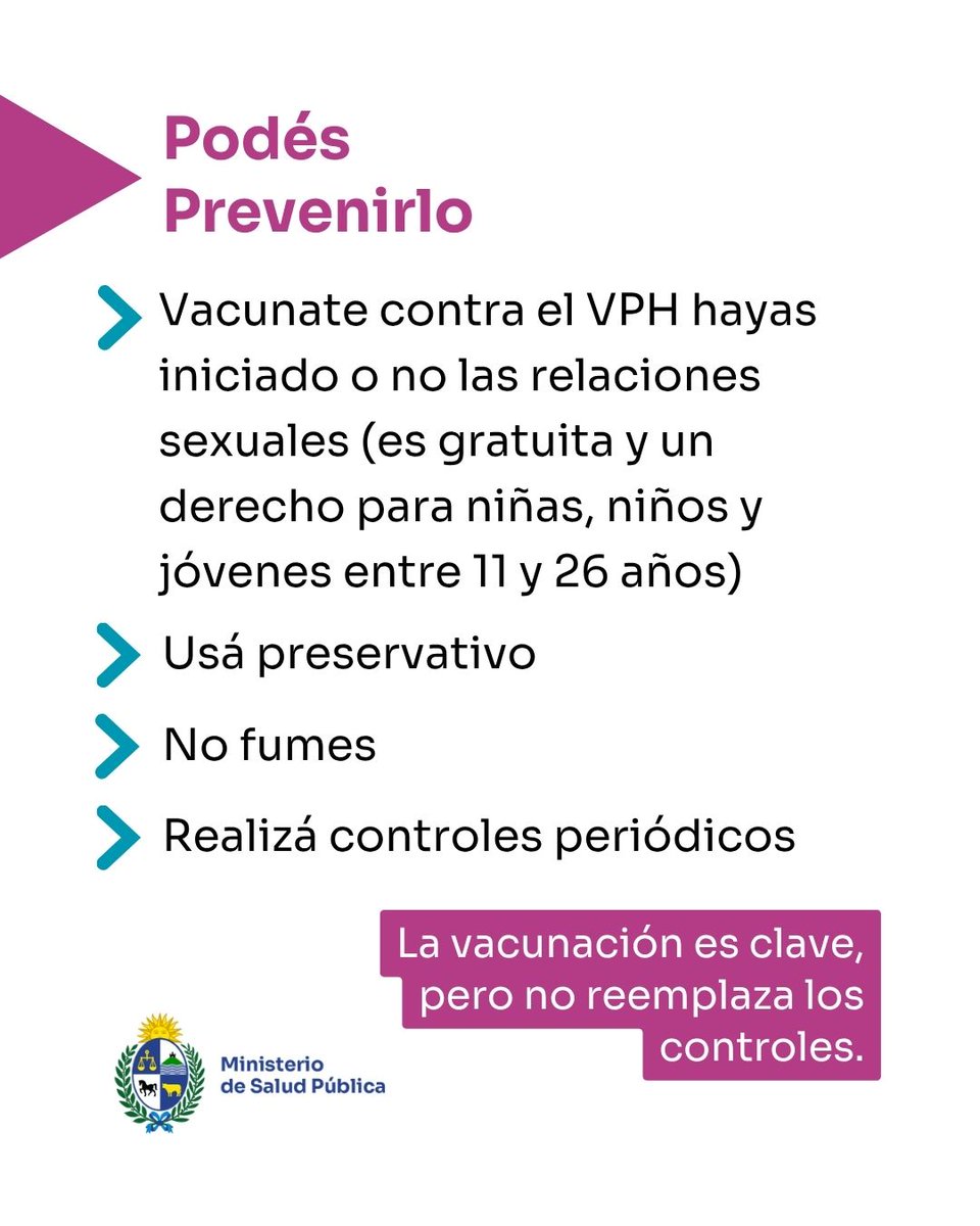 Ministerio de Salud Pública – Uruguay tweet media