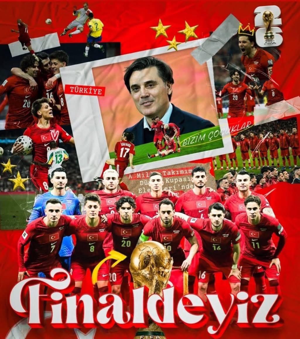 2026 FIFA Dünya Kupası Avrupa Elemeleri Play-Off Turu yarı finalinde Romanya’yı mağlup ederek finale yükselen A Millî Futbol Takımımızı yürekten tebrik ediyorum.

Dünya Kupası yolunda başarılar diliyorum.
