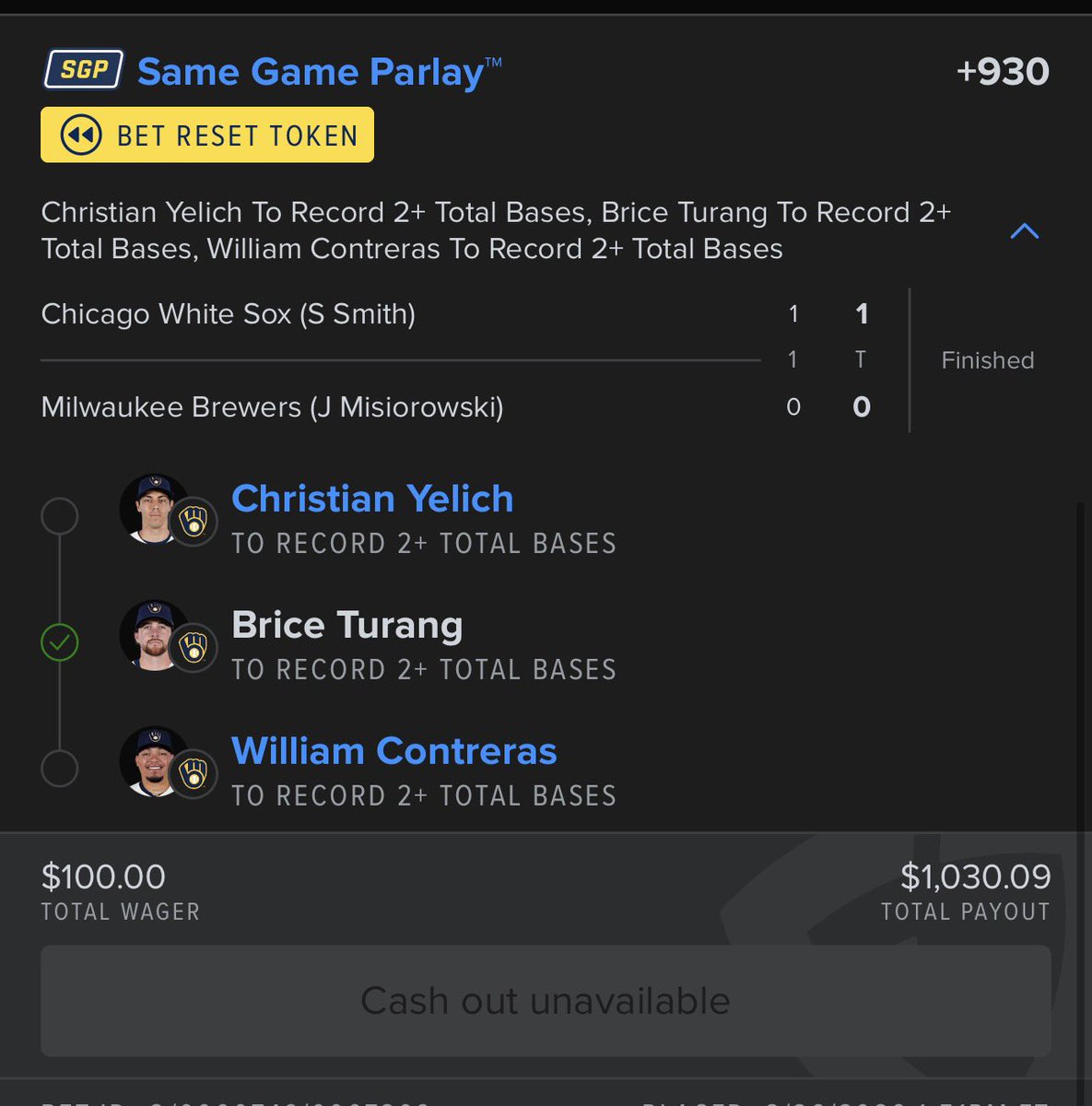 Winning Bets X tweet media