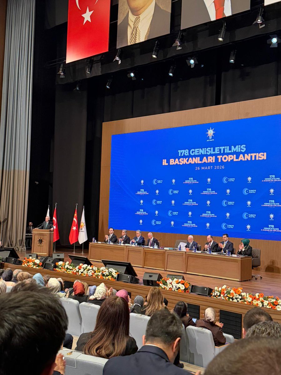 Genel Başkanımız ve 
Cumhurbaşkanımız Sayın <a href="/RTErdogan/">Recep Tayyip Erdoğan</a> ’ın teşrif ve hitaplarıyla
Genişletilmiş İl Başkanları Toplantısı’nı gerçekleştirdik.

Toplantıda alınan kararların bölgemiz, ülkemiz ve aziz milletimiz için hayırlı olmasını diliyorum.