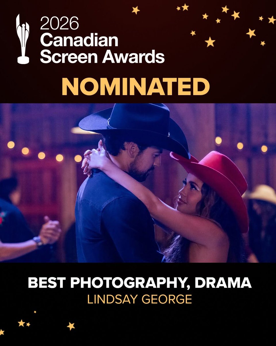 Congratulations to the cast and crew of #WildCards for their nominations in the #CdnScreenAwards 2026 including Best Drama Series, Best Supporting Performer and Best Photography. Such brilliant news 👏  #CWWildCards