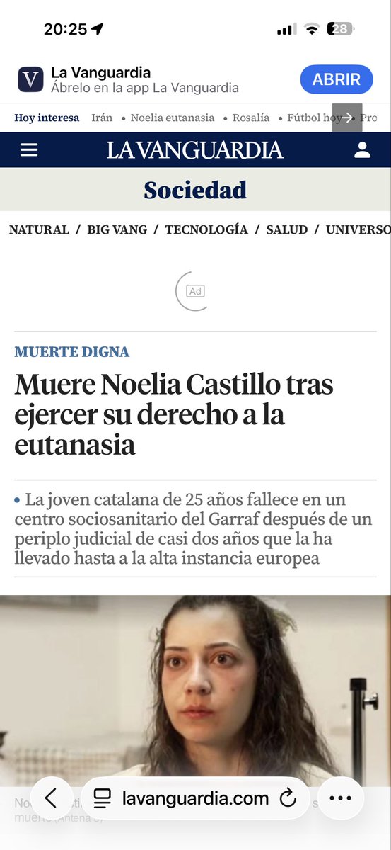 Ya mataron a Noelia, hubo mucho responsables, los servicios sociales que las “ secuestran “, los policías que ejecutan las el secuestro, los jueces, que los legitiman, el centro de Menas, que no la protege, los violadores, el juez que no tienen en cuenta su enfermedad mental,
