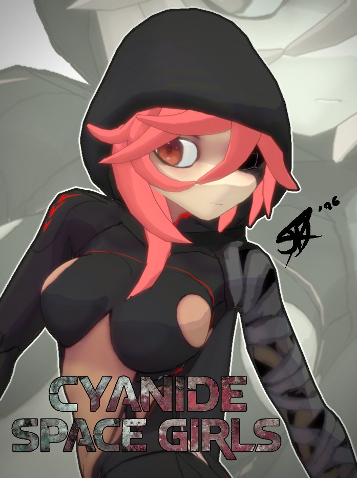 jucey_art's tweet photo. Concept to competition. Hers Jordan from my upcoming game "Cyanide Space Girls" I'm about ready to start showing it off! This is my first piece where I officially announce it.. so I guess this is an announcement post! #gamedev #indiegamedev #godotdev #gamedeveloper https://t.co/QoVMl20DjM