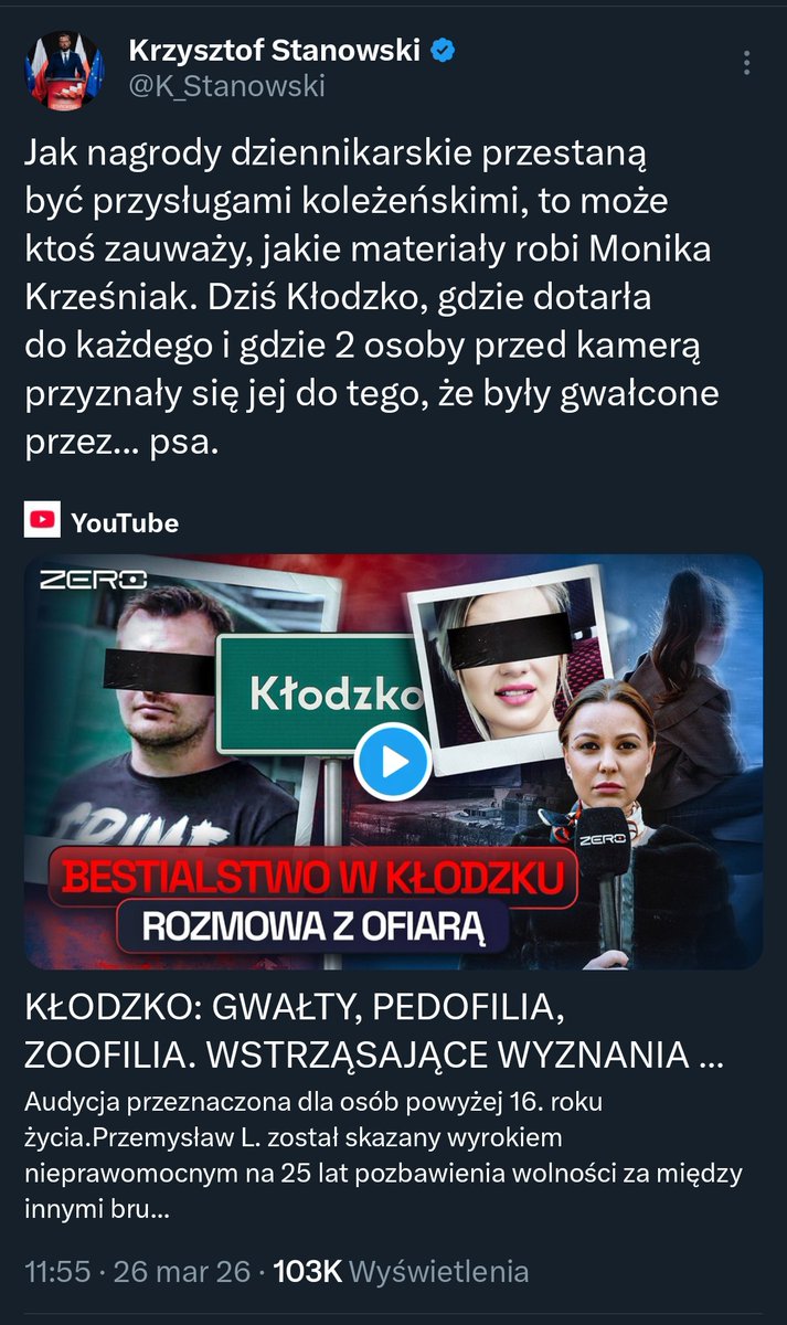 A jak Wojewódzki zasadnie pytał, czy to jest kwestia osobistej wrażliwości,  czy świadomości, że strategia dużego hałasu to zasięg, to jest algorytm, i to jest pieniądz, to pisaliście, że zdetronizowany.