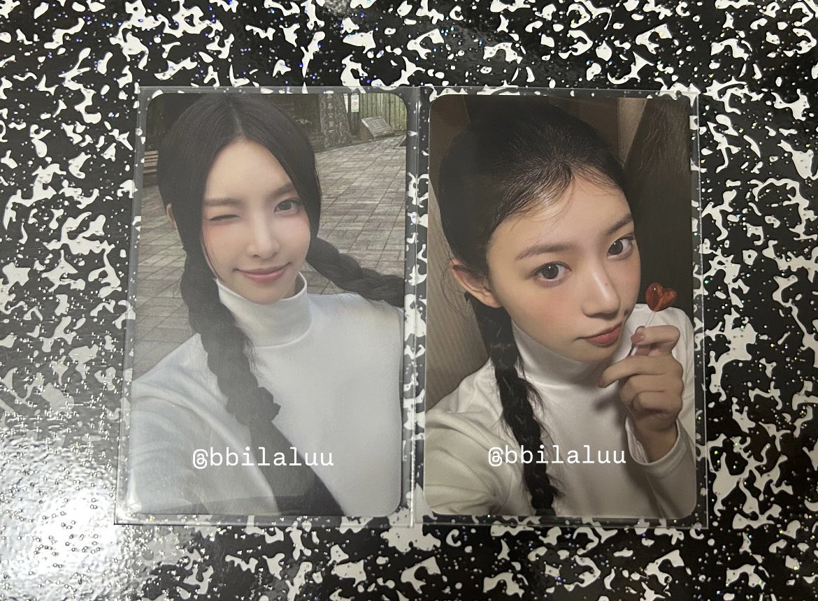 bbilaluu's tweet photo. พร้อมส่ง wts ♥️♥️

♡ การ์ด ยุนอา โมกะ super real me
♡ ใบละ 100 รวมส่ง รับคู่ 170 รวมส่ง

รับผ่อนรับมัดจำนะคะ👩🏻‍❤️‍👩🏼
#ตลาดนัดillit #ตลา��นัดไอลิท https://t.co/tfCQfbf9Te