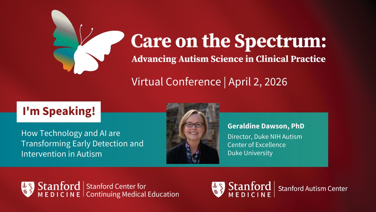 Geraldine Dawson, Professor, Duke University tweet media