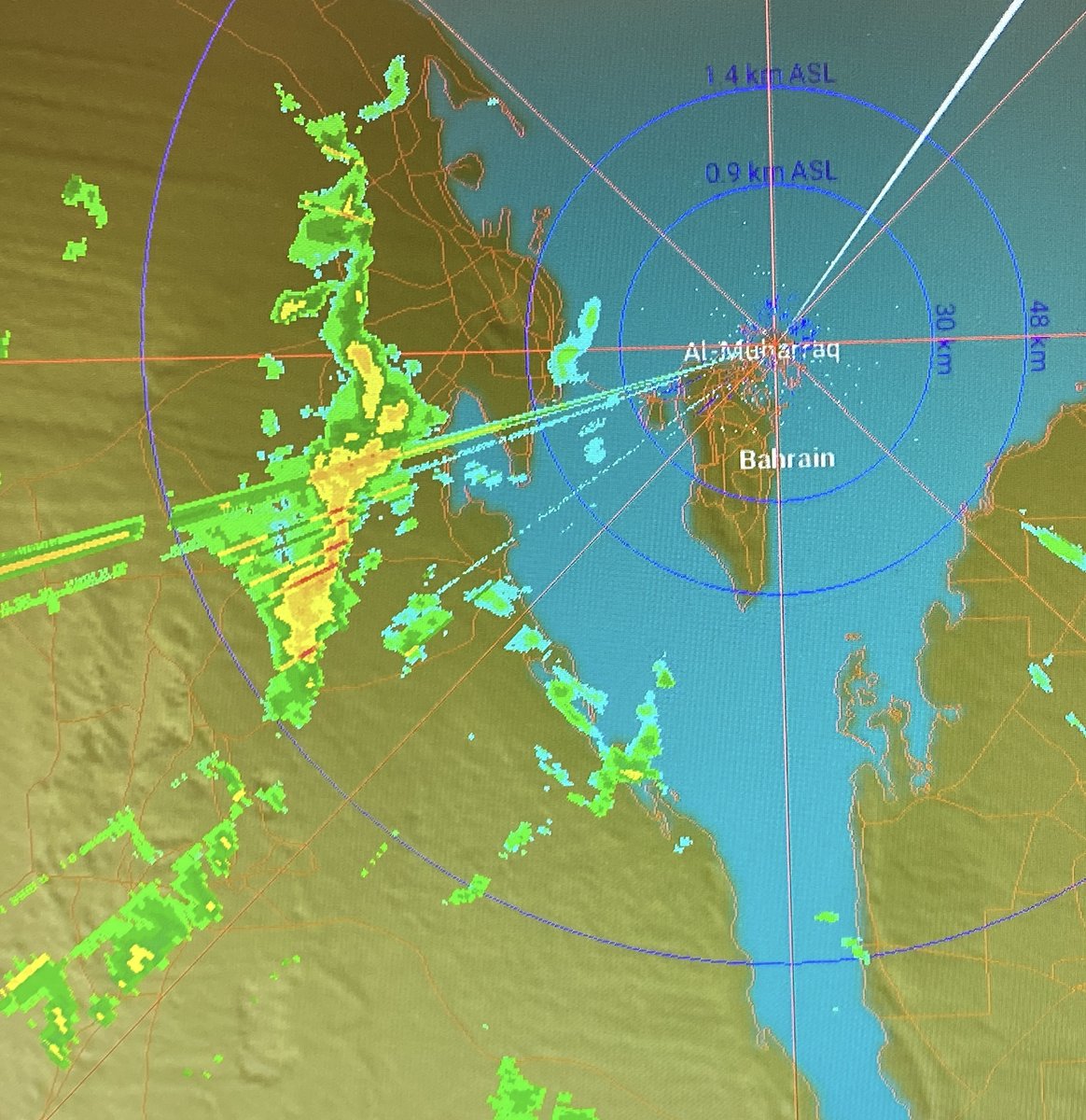 إدارة الأرصاد الجوية مملكة البحرين tweet media