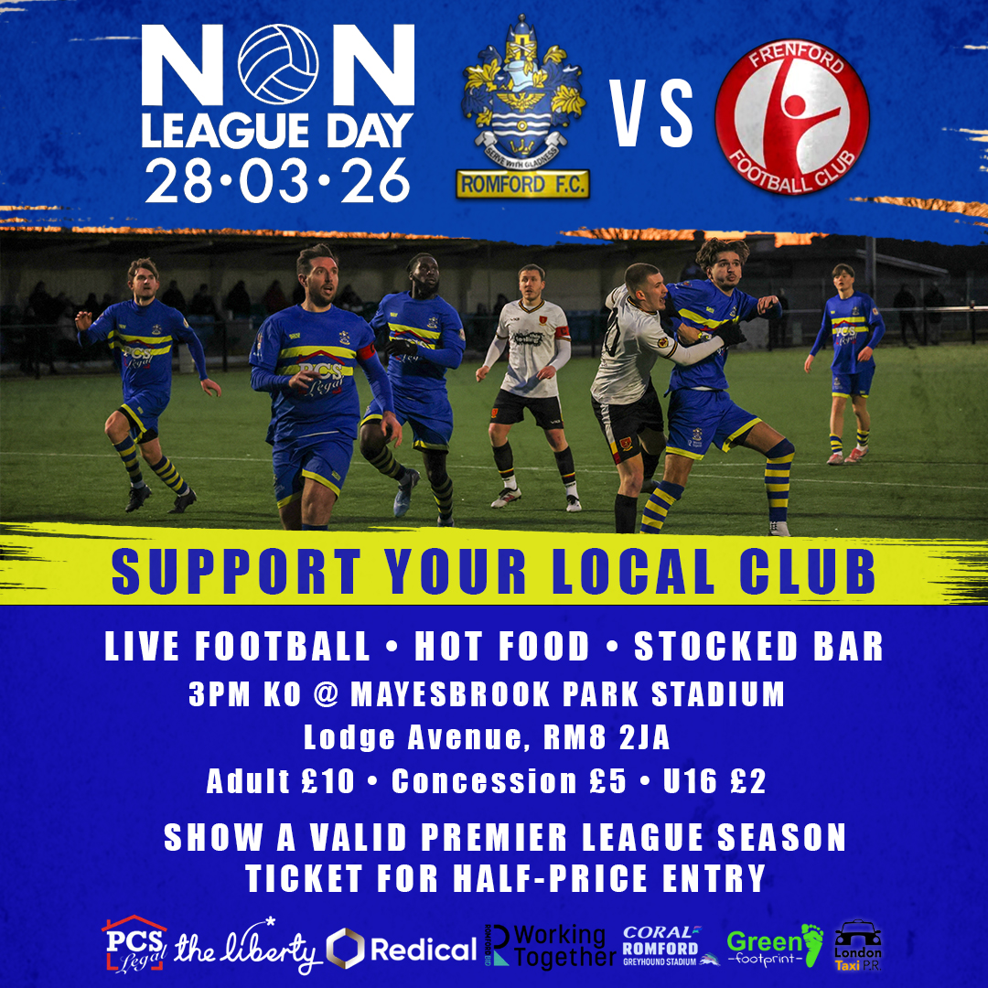 Romford FC tweet media