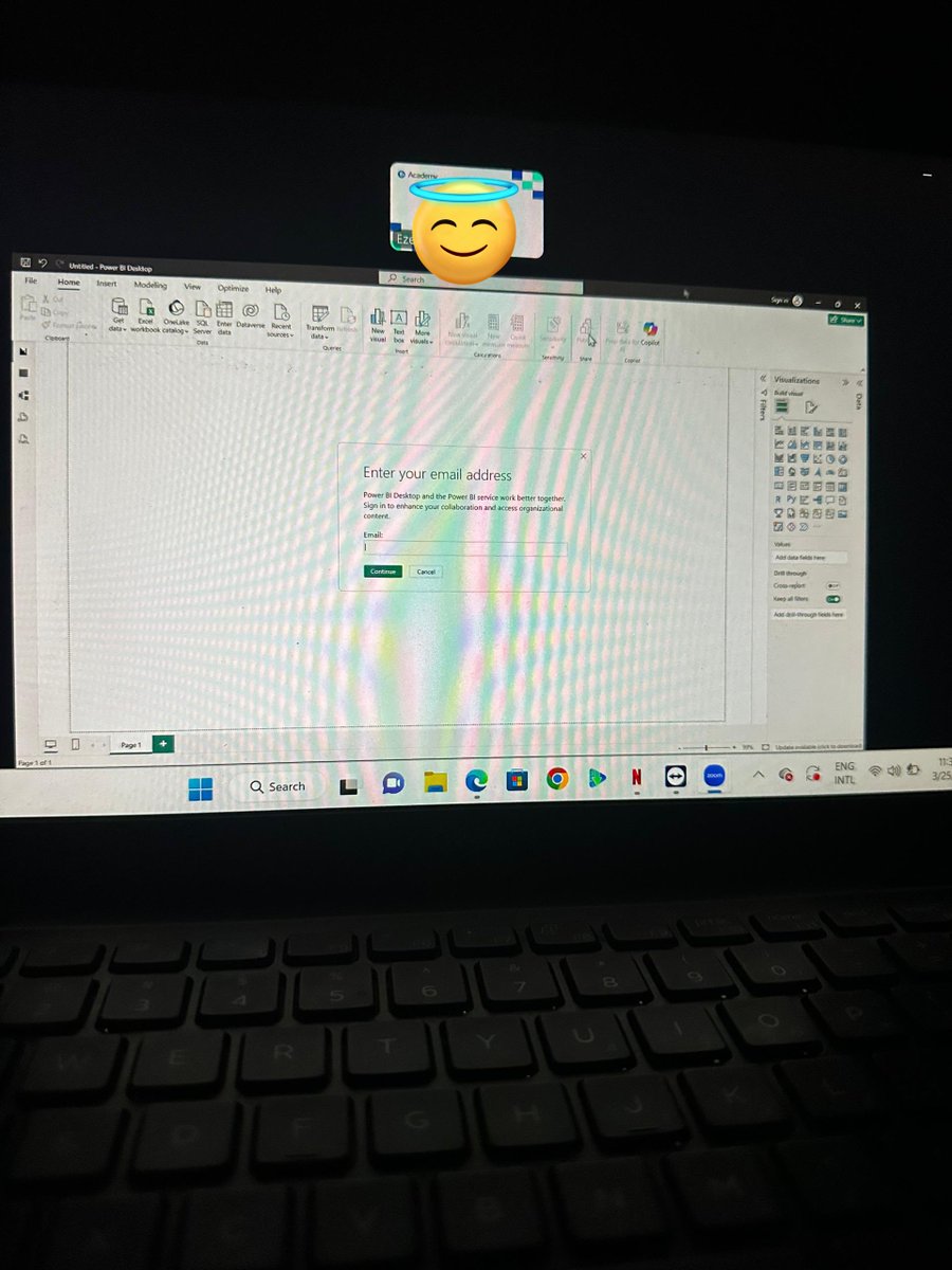 Bami_in_Tech's tweet photo. Yesterday i started with (AND/OR) and ended in Power BI.
Not gonna lie…Power BI stressed me a bit 😂 but I’m getting there small small.
We meuuuuvveeee🚀

Thank you @TechSphereAcad @ezekiel_aleke 
#learningwithTs #DataAnalytics #30daysoftech #Newtechie https://t.co/JnWDZ6II3n