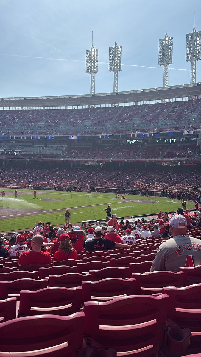 Hoosiergrad1987's tweet photo. It’s not baseball season until the Redlegs play #atobttr #gabp https://t.co/nnqVkb0KDA