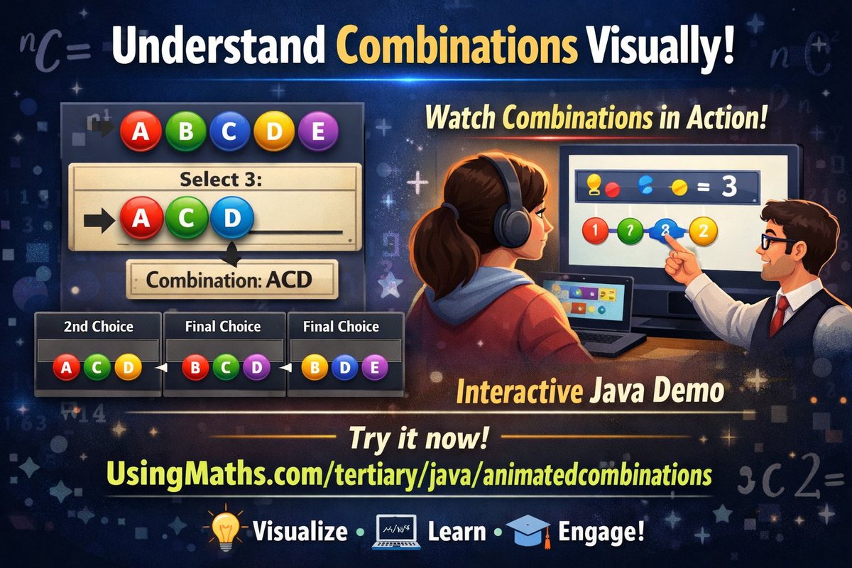 Use Maths tweet media