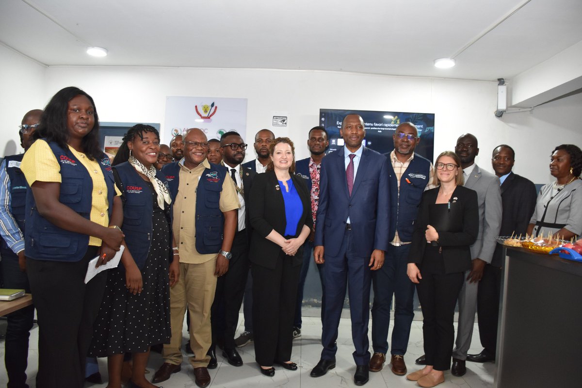 Uas Cdc Ric 🤝 #RDC–#USA : un partenariat stratégique renforcé pour la réponse aux ...