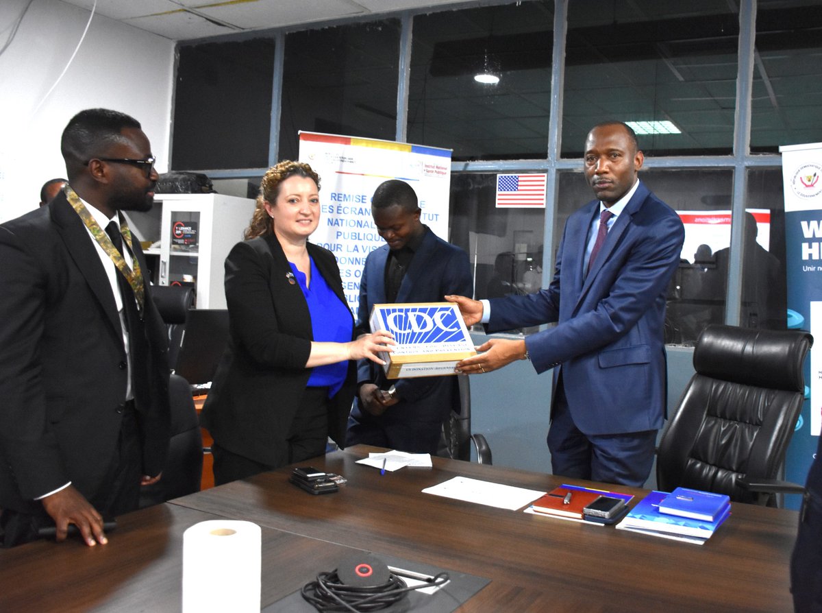 Uas Cdc Ric 🤝 #RDC–#USA : un partenariat stratégique renforcé pour la réponse aux ...