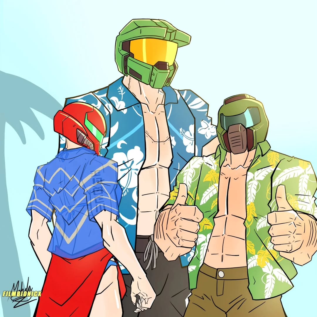 Boomer Shooter Art tweet media