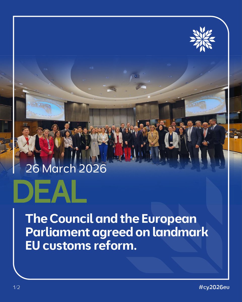 Cyprus Presidency of the Council of the EU 2026 tweet media