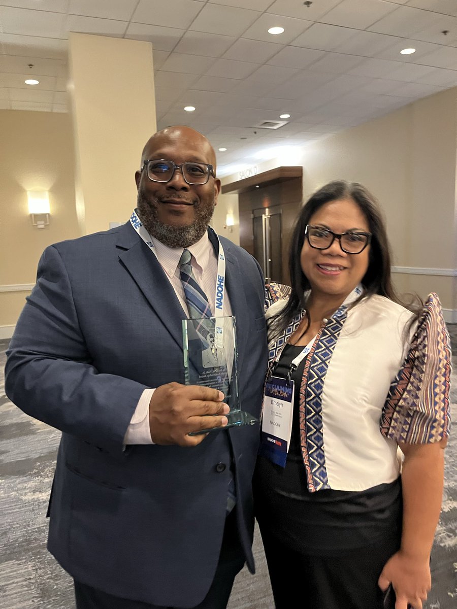 jamalericwatson's tweet photo. Thanks @NADOHE_ for providing me with this honor today. https://t.co/y0yL5ctLMM