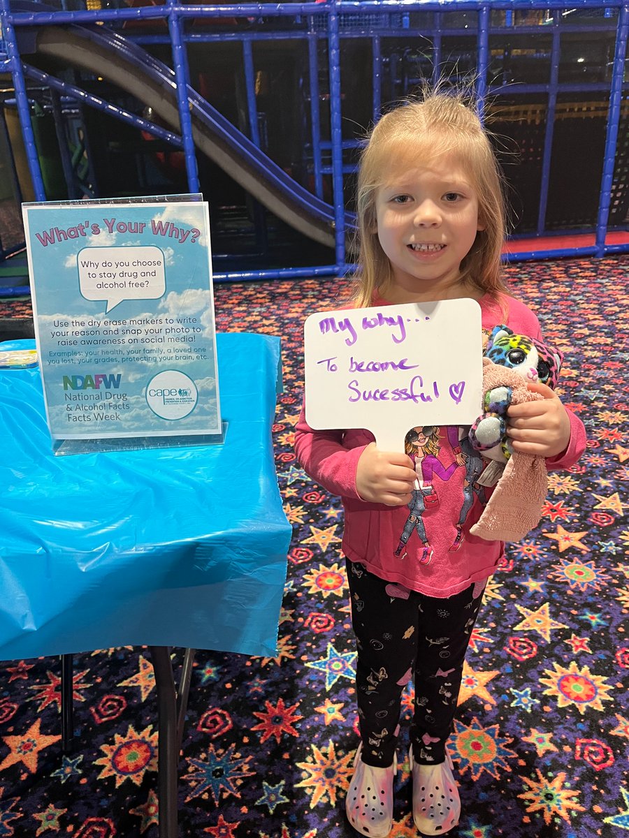 capeofdc's tweet photo. Thanks to those who attended our Family Fun Night at Bounce in Poughkeepsie this week! 🎉 200+ community members enjoyed free bounce time and ice cream, all while learning about National Drug &amp; Alcohol Facts Week 🤝 #PreventionWorks #NDAFW2026 #KnowTheFacts https://t.co/1YJtx4pcOm
