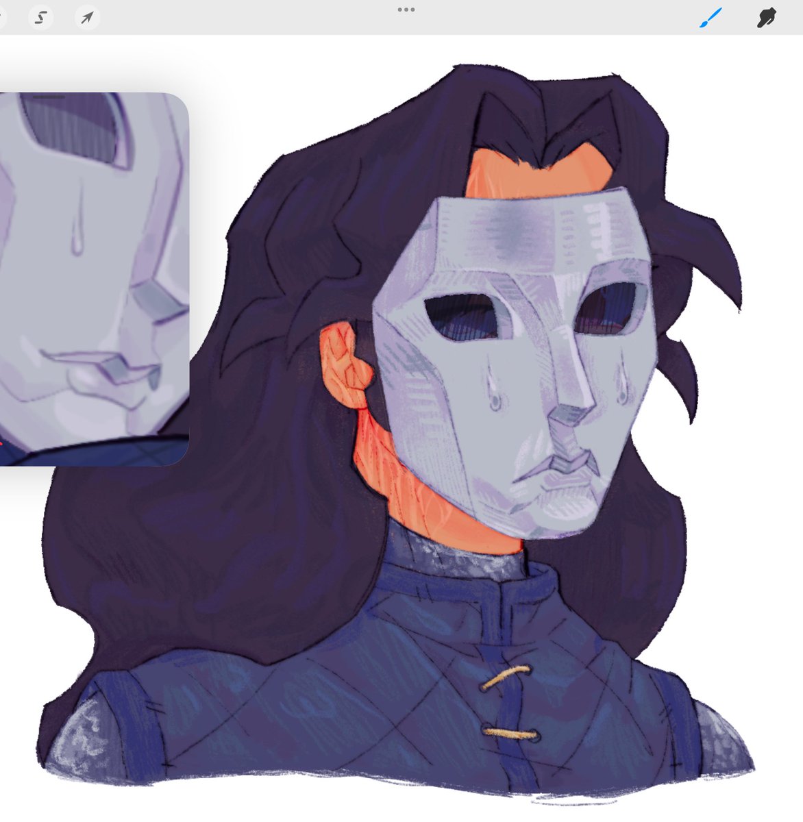 dum0rii's tweet photo. wip messing with texture https://t.co/BmGsqshThA