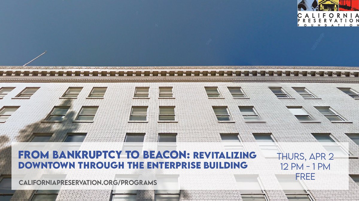 California Preservation Foundation - CPF tweet media