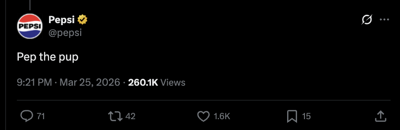 Pep the Pup (Pepsi Dog) tweet media