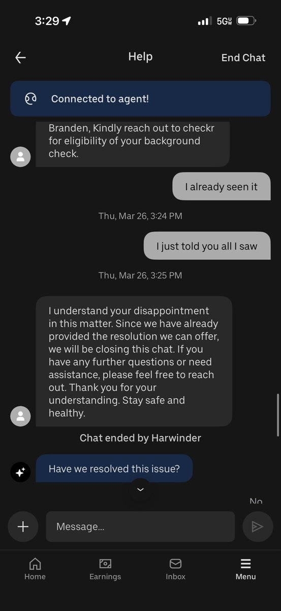 TheRealAlt97's tweet photo. @Uber_Support https://t.co/JN7iwgGuBv