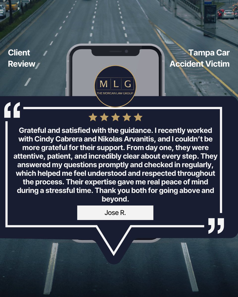 The Morgan Law Group tweet media