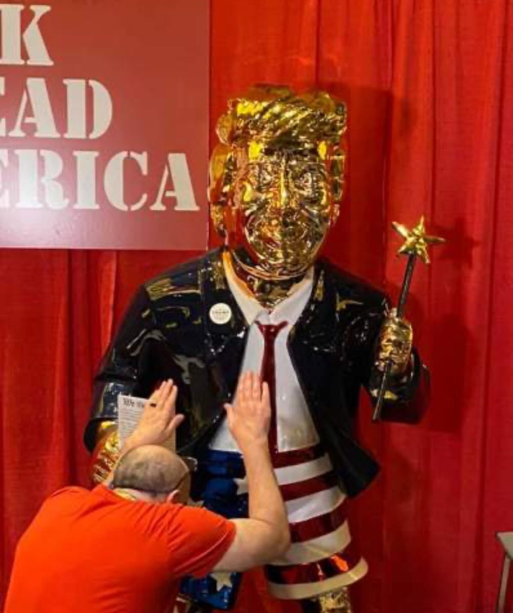 RonBertrand7's tweet photo. @BrittanyinTexas But this one is #Trump's favorite. 
It's where the #MAGAcult of lunatics come to leave their tithes to #TrumpsStateOfDelusion. https://t.co/lsfF9V3hmW