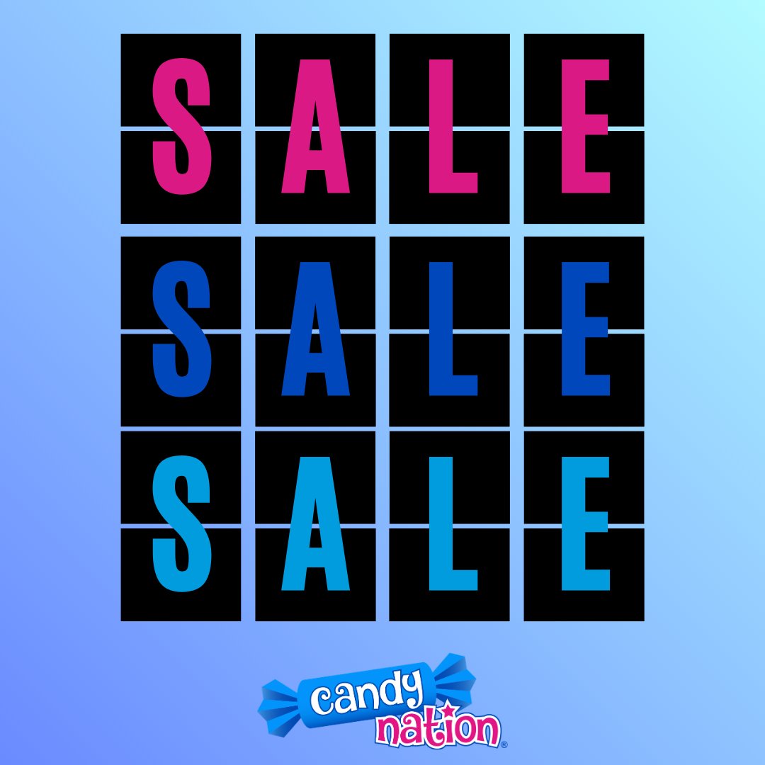 CandyNationLLC's tweet image. 🍬🎉 Candy Sale at Candy Nation! 🎉🍬

Great selection. Great prices. Even sweeter deals! Now’s the perfect time to stock up on your favorites 🍭

🎁 Treat friends &amp;amp; family
🍬 Fill your party platters
😋 Refill the candy jar
Shop the sale → candynation.com/sale
#CandySale