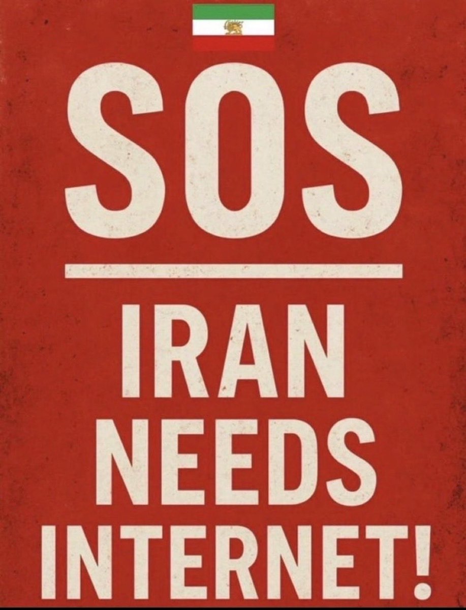 shaheen1657's tweet image. Access to the internet is access to freedom. SOS — Iran needs internet. ✊
#KingRezaPahlavi‌ForIran 
#DigitalBlackOutIran‌