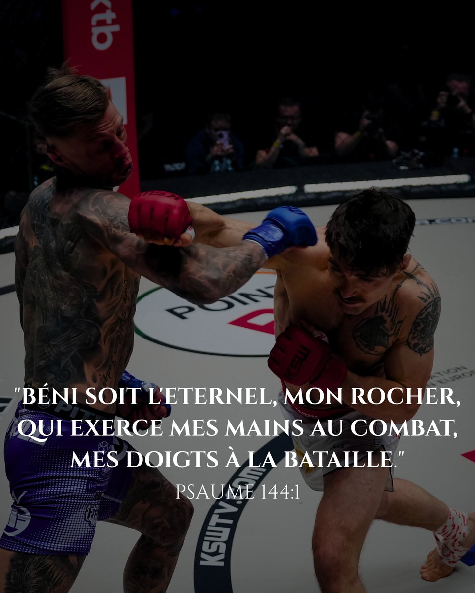 hugonemesisdeux's tweet image. Préparé par l’épreuve. Guidé par la foi.

Chaque combat se gagne d’abord dans l’ombre et le silence de l’entraînement.

#KSW #Nemesis #Foi #Discipline #mma