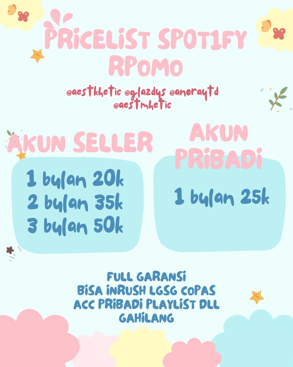 ayen order di wa lebih fastrepon🌻 tweet media