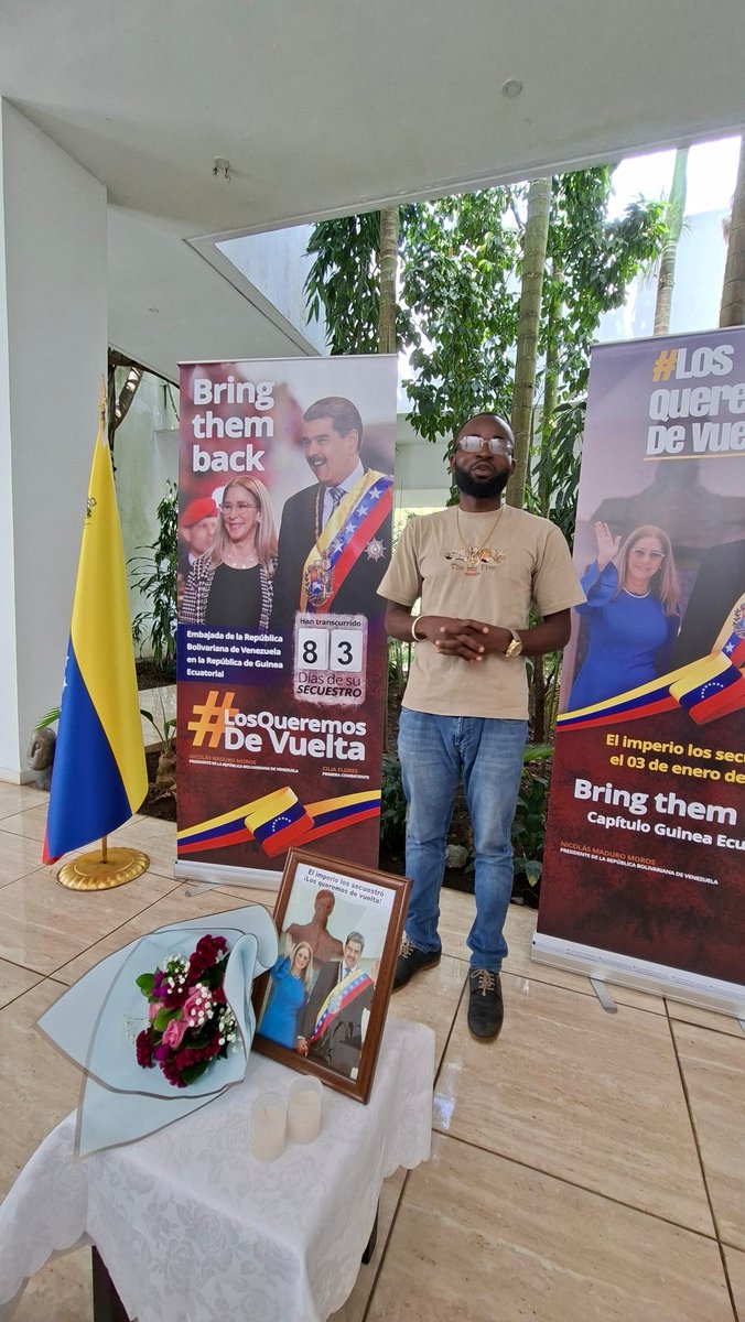 Embajada de Venezuela en Guinea Ecuatorial tweet media