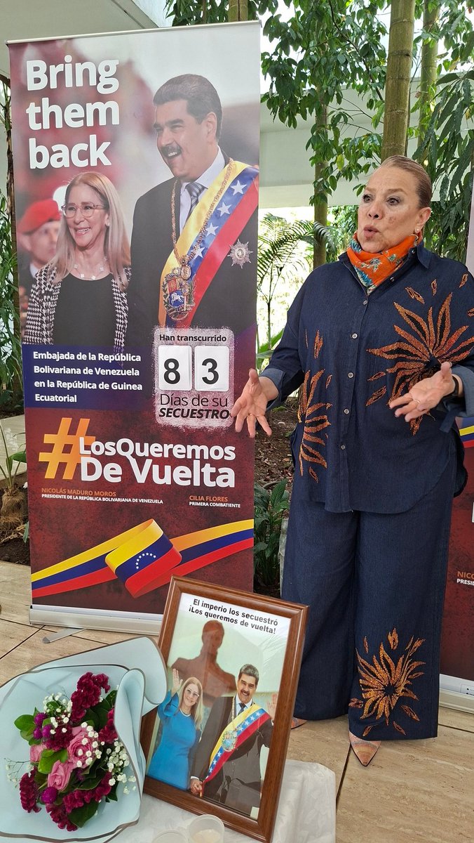 Embajada de Venezuela en Guinea Ecuatorial tweet media