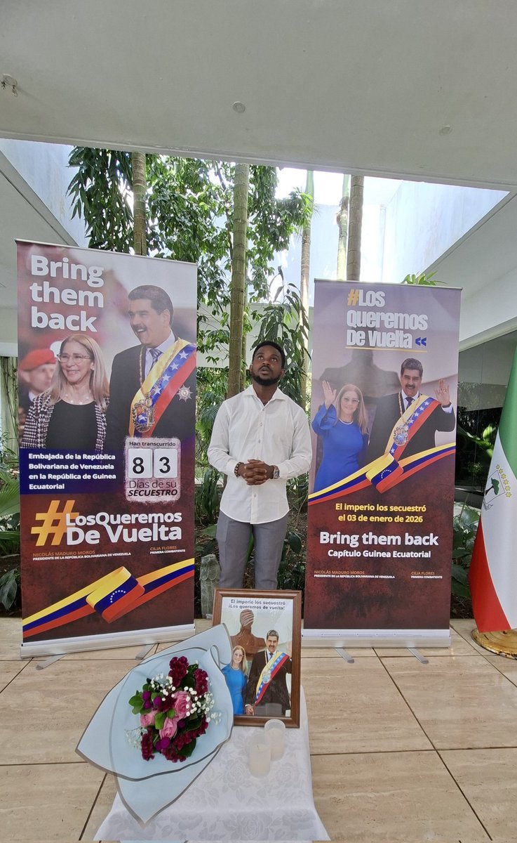 Embajada de Venezuela en Guinea Ecuatorial tweet media