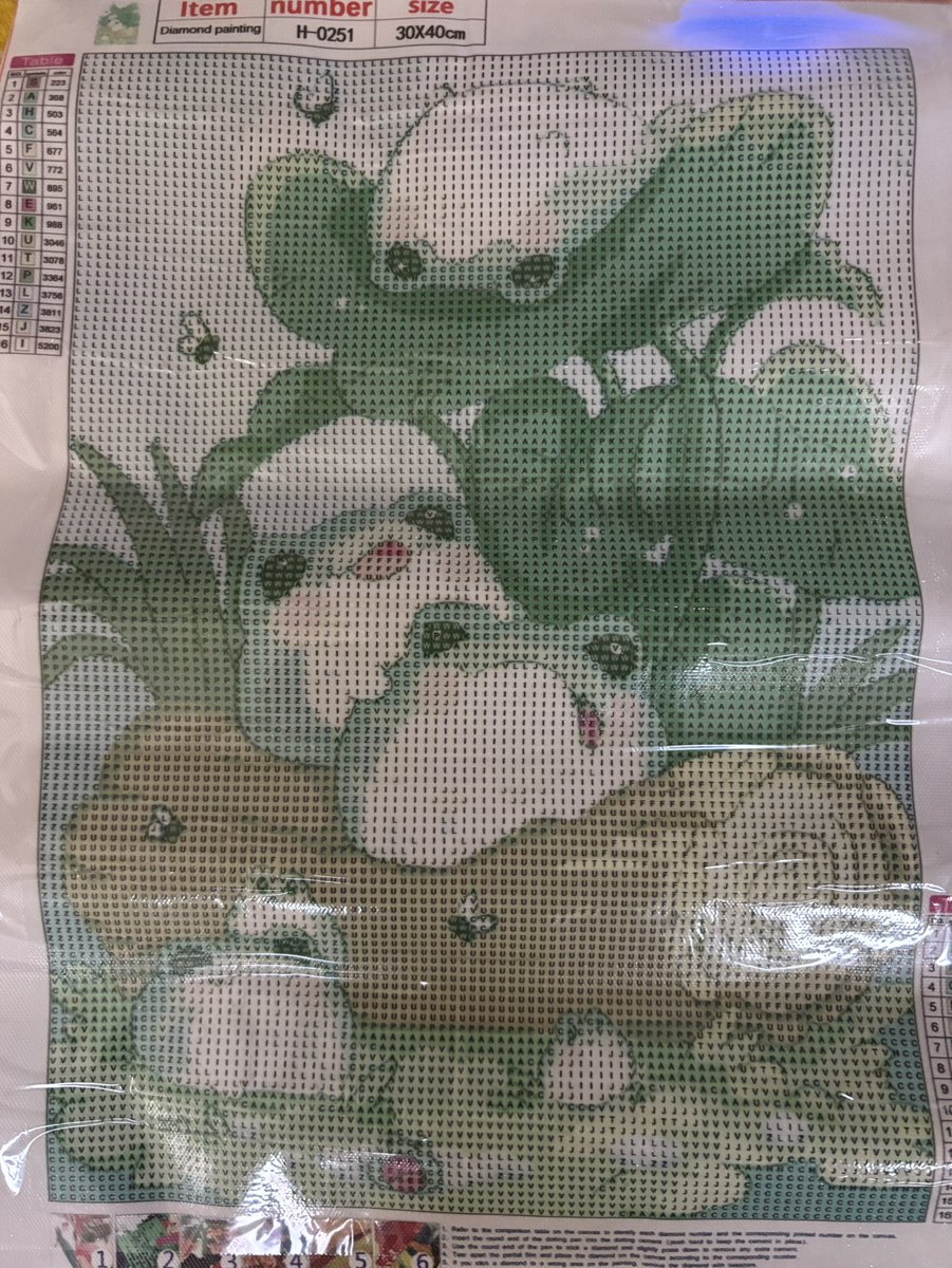 bonbonsandbooks's tweet image. Next one I picked to work on froggy 🐸from #temu #diamondpainting #myhobbies #froggies