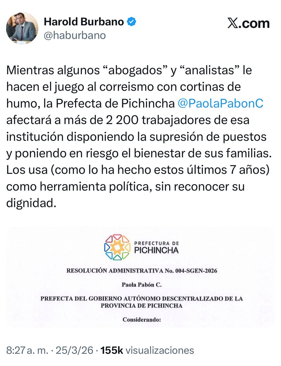 Damián Armijos tweet media