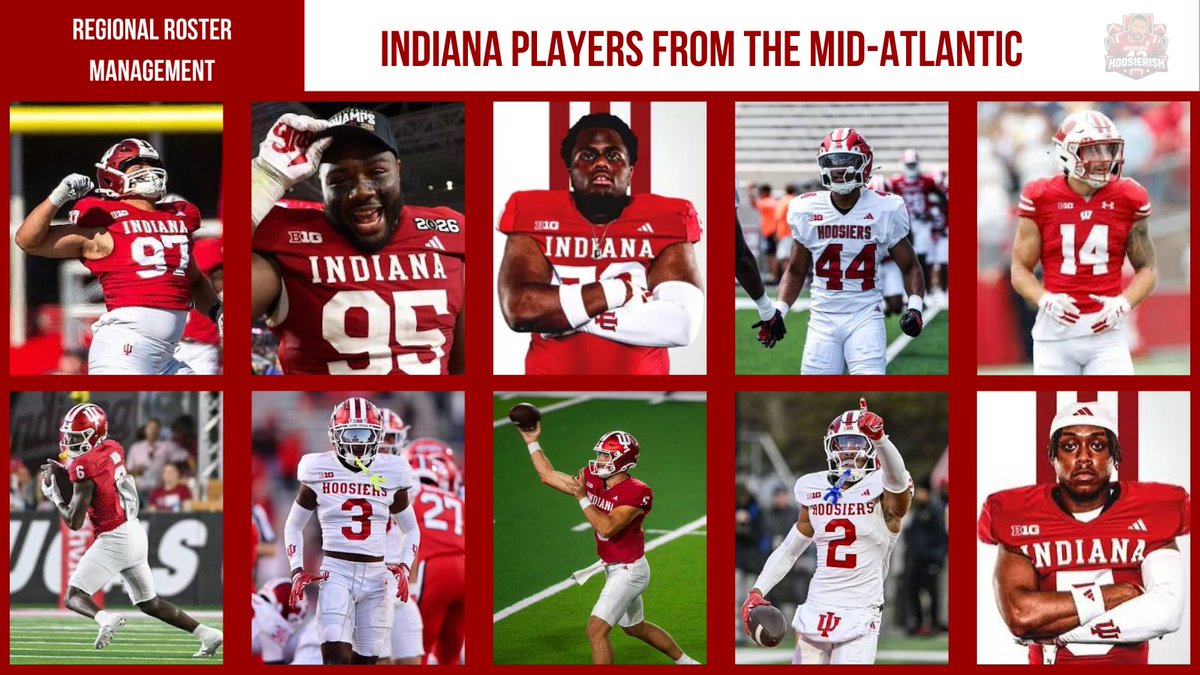 There’s a region most people aren’t talking about in Indiana’s roster build:

The Mid-Atlantic.

Mario Landino, Tyrique Tucker,
Rodney White, Amari Kamara
Preston Zachman, LeBron Bond
Jaylen Bell, Grant Wilson
Byron Baldwin Jr, Lavar Keys

That’s a pipeline starting to form.