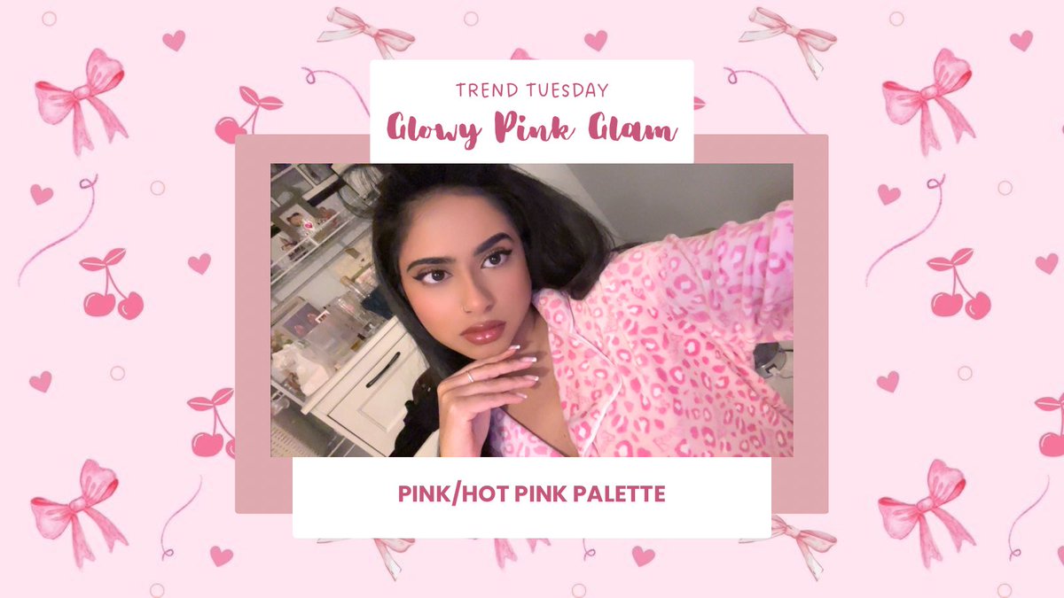 MakeupTrendzs's tweet photo. Glowy pink glam
Soft, dewy skin + flushed cheeks + glossy lips = instant main character energy
are we team soft pink or hot pink? 💗
#TrendTuesday #pinkglam #glowymakeup #makeuptrends2026 #softglam #dewyskin #beautytwitter #makeuplooks https://t.co/Mg9NWTvj46
