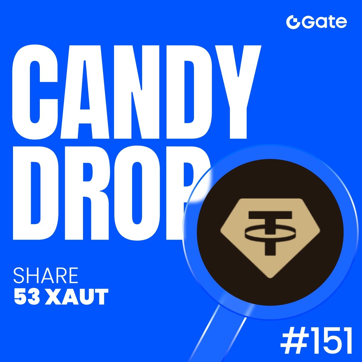 Gatedesi's tweet photo. CandyDrop #151 is live 🥇

Trade XAUT and invite friends to share 53 XAUT in rewards.

Complete trading tasks to unlock your share. Invite friends and boost your rewards even further.

Gold meets opportunity.

Join now 👉 https://t.co/yteerv4ERC https://t.co/tWhMdELjD6