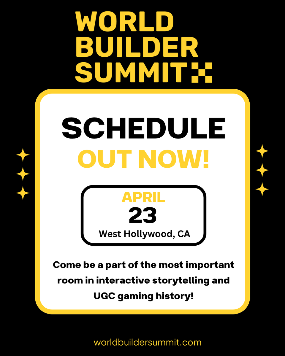 WorldBuilder Summit tweet media