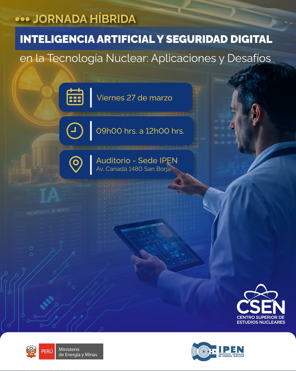 Instituto Peruano de Energía Nuclear tweet media