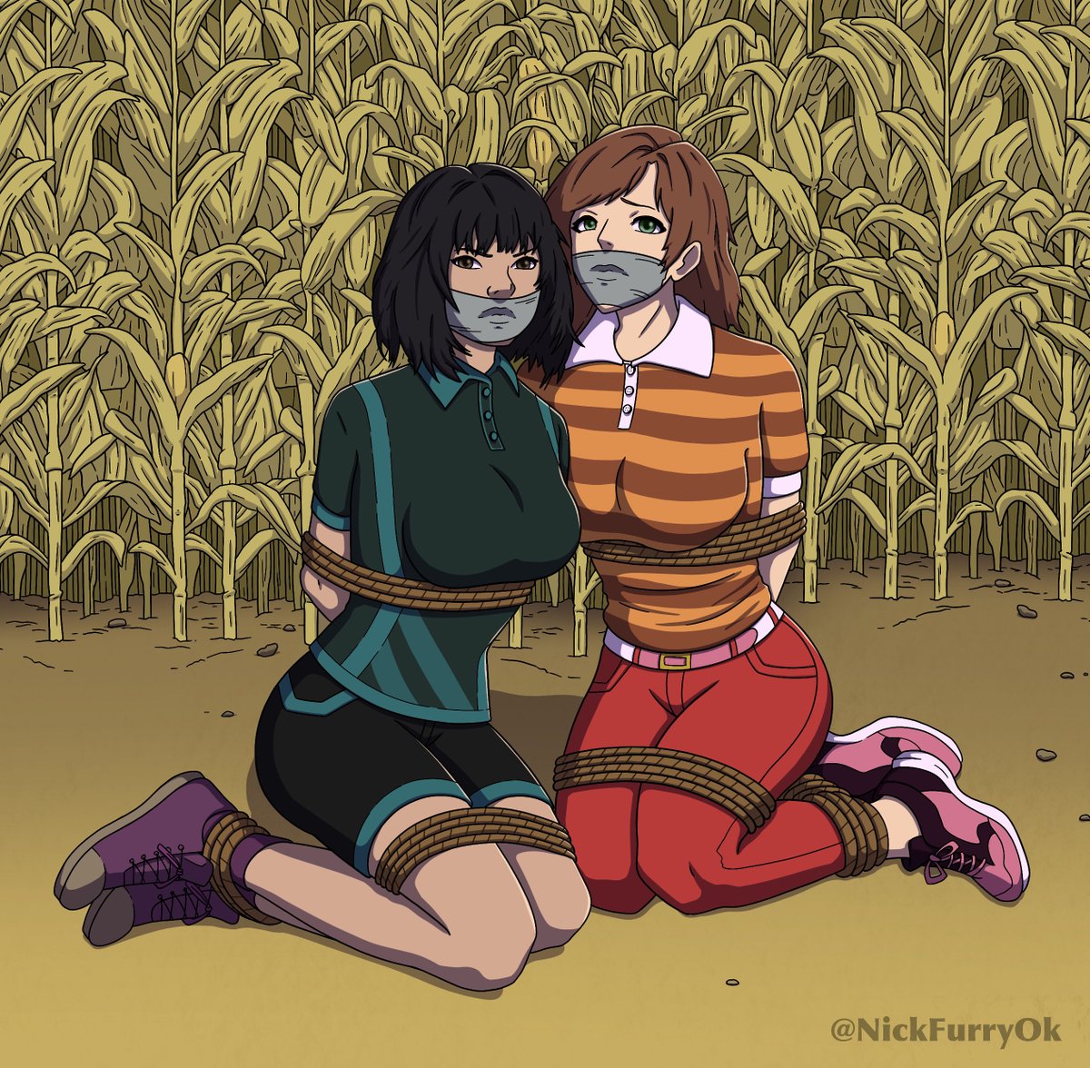 NickFurryOk's tweet photo. What horror game is this?

#commission #bondage https://t.co/cyV6AdHlCs