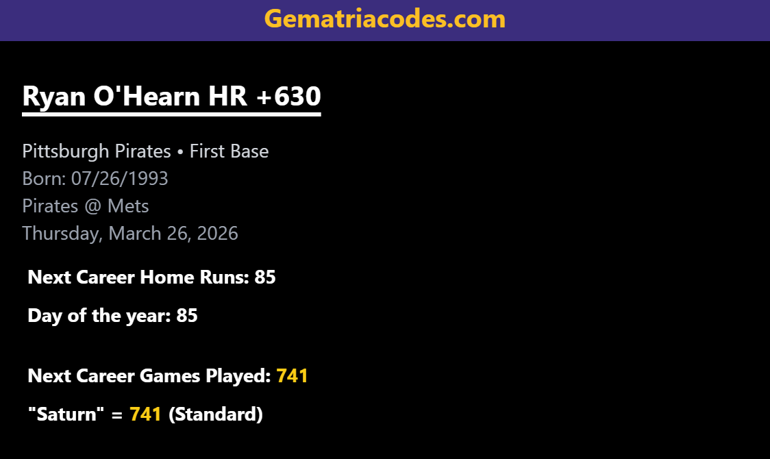 gematriasports's tweet photo. Ryan O'Hearn HR +630💰✅

https://t.co/VZ9mtcGwRm 🔥 https://t.co/jlJQ8tIZtq