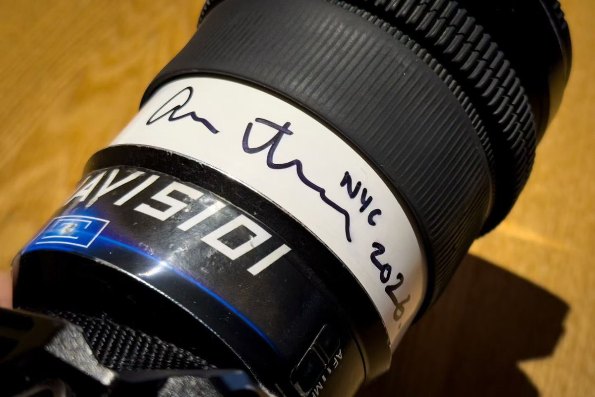 rayn199832's tweet photo. #AlbertWatson
“You can take a picture, but you can also make a picture. And there's a big difference.”
Huge pleasure getting the chance to meet and talk with the great Albert Watson at Leica Gallery!
I’ll cherish the signature on the lens so much… https://t.co/uj2cNwWewJ