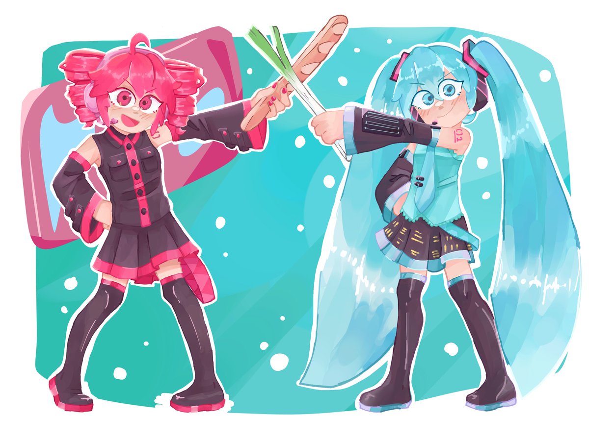 You can tell i didnt knwo what to do for bg
#初音ミク #重音テト #HatsuneMiku #KasaneTeto