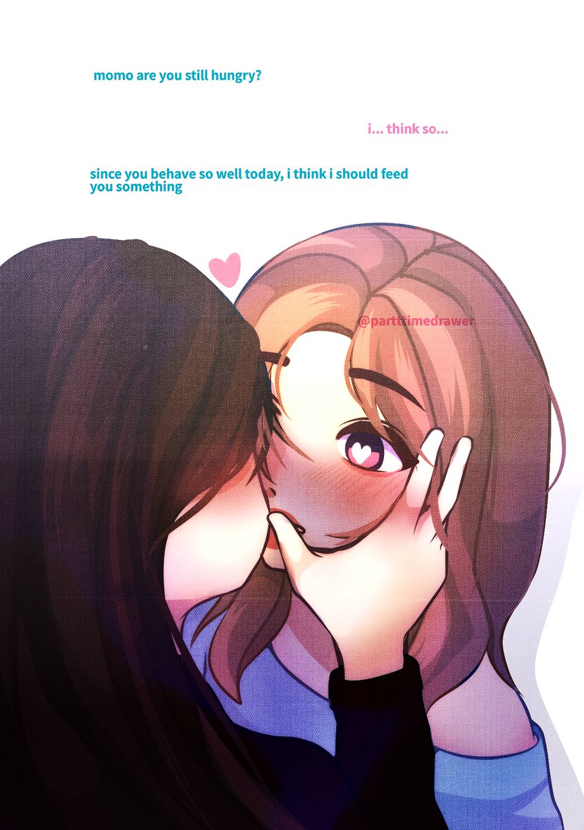 partttimedrawer's tweet image. well momo, i guess you finally get what you wanted ? 🦝🐇

#namo #twice #nayeon #momo