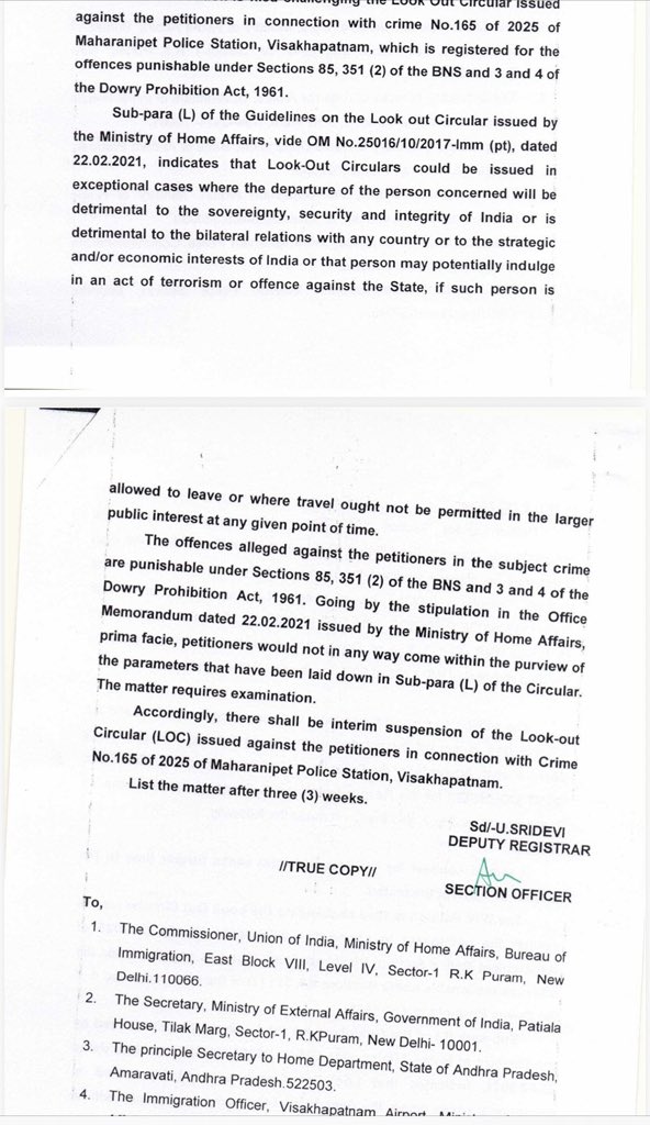 Kindly look into this matter urgently.
Despite the LOC being suspended, a free citizen is currently detained at the airport due to lack of action from your side.

Immediate intervention will be greatly appreciated. <a href="/APPOLICE100/">Andhra Pradesh Police</a>

<a href="/AndhraPradeshCM/">CMO Andhra Pradesh</a>
<a href="/realsiff/">SIFF - Save Indian Family Foundation</a> <a href="/APDeputyCMO/">Deputy CMO, Andhra Pradesh</a>