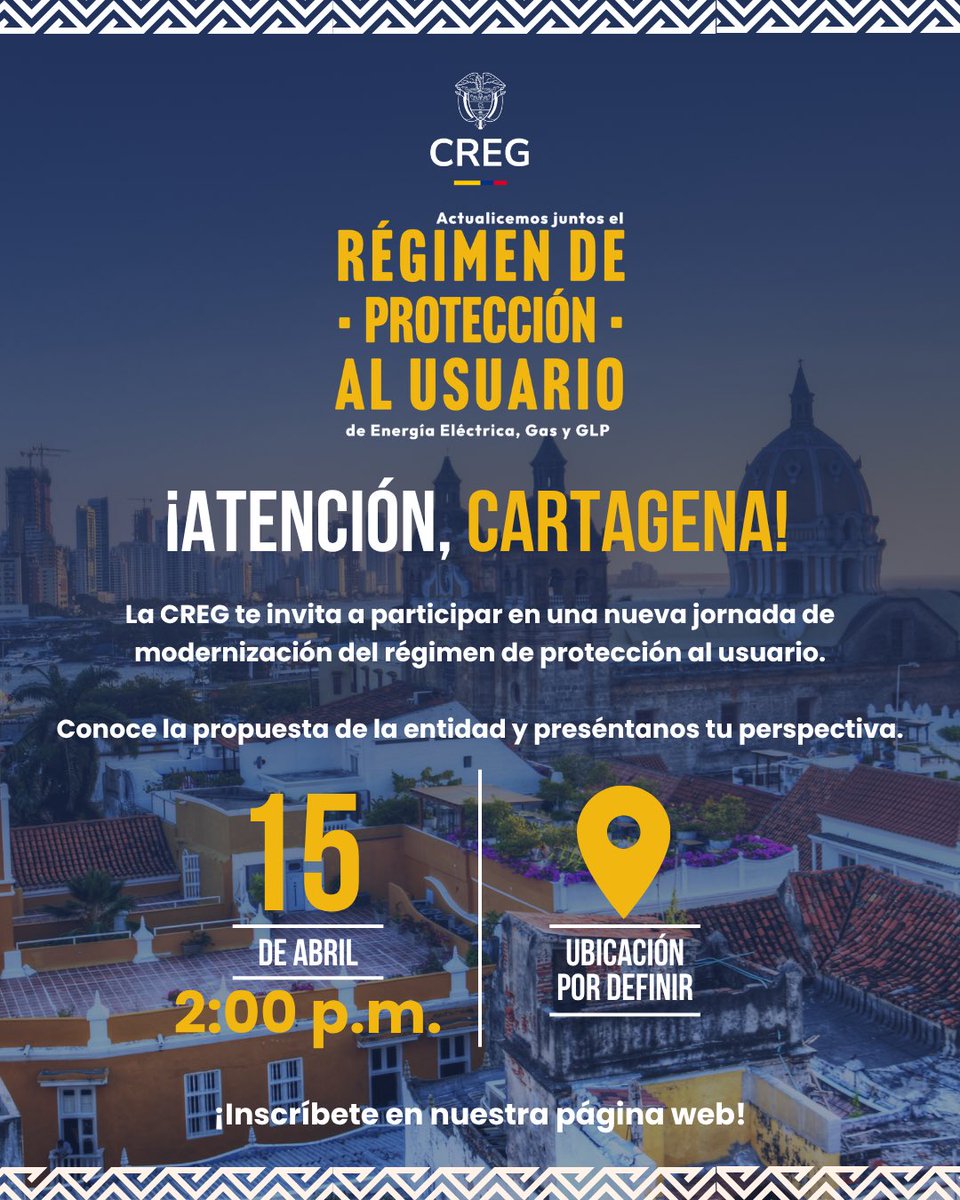 @ComisionCREG tweet media